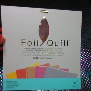 Foil Quill 12x12 Heat Activated Foil Sheets